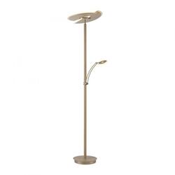 PAUL NEUHAUS LED stojací svítidlo ARTUR, písková barva, dotykový stmívač, otočné a nastavitelné, 2700-5000K