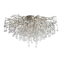 PAUL NEUHAUS Stropní křišťálové svítidlo ICICLE, ocel, 14xG9
