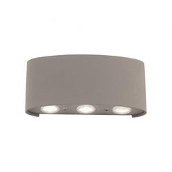 PAUL NEUHAUS LED nástěnné svítidlo CARLO, písková barva, IP54, Up-&amp;Downlight, 3000K