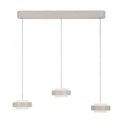 JUST LIGHT Kolekce Schöner Wohnen, LED závěsné svítidlo ELMO písková barva 3000K