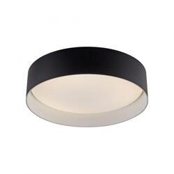 JUST LIGHT Kolekce Schöner Wohnen LED stropní svítidlo TAVOLI, černé, kruhové 28,5cm, stmívatelné, dálkový ovladač 2700-6500K