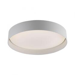 JUST LIGHT Kolekce Schöner Wohnen LED stropní svítidlo TAVOLI, bílé, kruhové 39cm, stmívatelné, dálkový ovladač 2700-6500K