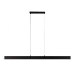 JUST LIGHT LED závěsné svítidlo DRITTO, černé, lineární 3000K