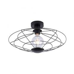 LEUCHTEN DIREKT Stropní svítidlo, černá, 1x E27, do interiéru, IP20, 60 W