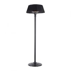 LEUCHTEN DIREKT venkovní stojací topidlo s akcentním osvětlením svítidlo, černá, 1000 W, 2000 W, IP44