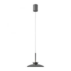 PAUL NEUHAUS Závěsné svítidlo PURE Moon šedá nastavitelná výška 2700K