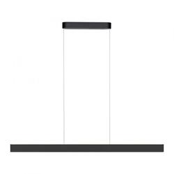 PAUL NEUHAUS LED závěsné svítidlo Q-STRETTO, černá, ZigBee 2700-5000K