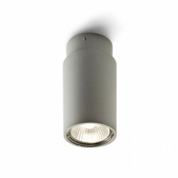 RENDL EX GU10 válcová stropní stříbrnošedá 230V GU10 50W R10163