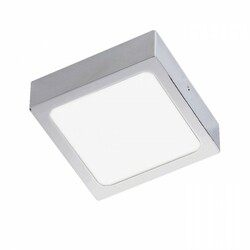 RENDL SLENDER SLIM SQ 9 přisazená černý chrom 230V LED 8W 3000K R12142