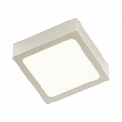 RENDL SLENDER SLIM SQ 9 přisazená matný nikl 230V LED 8W 3000K R12144