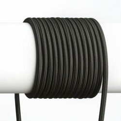 Bohemia Design 3X0,75 1bm textilní kabel černá  5808132