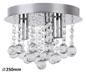 Rabalux stropní svítidlo Corinna E14 3x MAX 40W chromová 2615