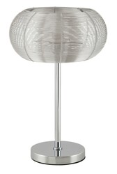Rabalux stolní lampa Meda E27 1x MAX 60W stříbrná 2907