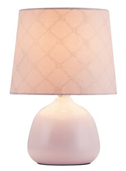 Rabalux stolní lampa Ellie E14 1x MAX 40W růžová 4384