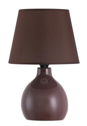 Rabalux stolní lampa Ingrid E14 1x MAX 40W hnědá 4476