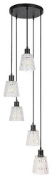 Rabalux závěsné svítidlo Jarina E27 5x MAX 40W černá 5334