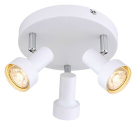 Rabalux bodové svítidlo Konrad GU10 3x MAX 50W bílá 5356