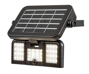Rabalux venkovní solární svítidlo Lihull LED 9,6W černá IP44 77020