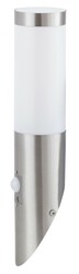 Rabalux venkovní nástěnné svítidlo Inox torch E27 1x MAX 25W saténová chromová IP44 8266