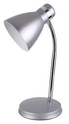 Rabalux stolní lampa Patric E14 1x MAX 40W stříbrná 4206