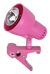 Rabalux stolní lampa Clip E14 R50 1x MAX 40W růžová 4359