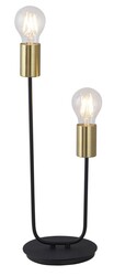 Rabalux stolní lampa Lanny E27 2x MAX 15W černá 4560