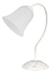 Rabalux stolní lampa Fabiola E27 1x MAX 40W antikovaná bílá 7260