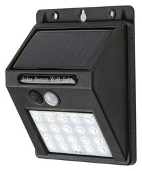 Rabalux solární svítidlo Ostrava LED 1,3W černá IP44 7880
