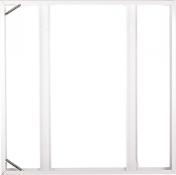 TESLA - montážní rámeček pro LED panely 600x600mm lesklá bílá RAMECEK-LEDPANEL B 600x600