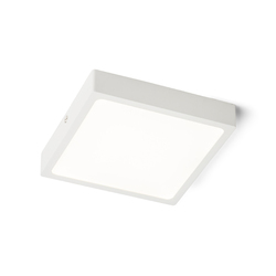 RENDL SLENDER SLIM SQ 17 přisazená černý chrom 230V LED 24W 3000K R12146