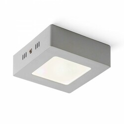 RENDL SLENDER SQ 12 přisazená matný nikl 230V LED 6W 3000K R11284