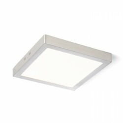 RENDL SLENDER SQ 30 přisazená matný nikl 230V LED 24W 3000K R11286