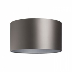 RENDL RON 55/30 stínidlo Monaco holubí šeď/stříbrné PVC max. 23W R11585