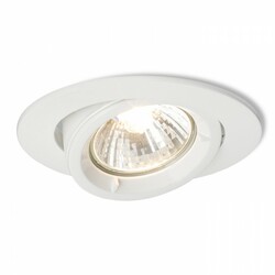 RENDL VIP výklopná matná bílá 230V GU10 50W R11746