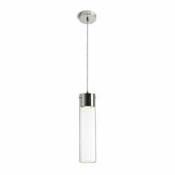 RENDL GARNISH závěsná čiré sklo/chrom 230V GU10 9W R11756