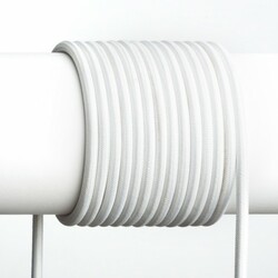 RENDL FIT 3X0,75 1bm textilní kabel bílá  R12214