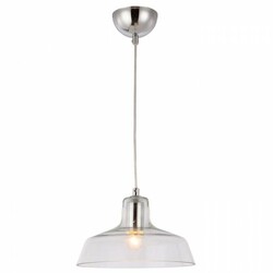 RENDL DORA závěsná čiré sklo/chrom 230V E27 28W R12417