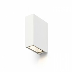 RENDL UKKO nástěnná bílá 230V LED 2x3W 55° IP54 3000K R12554