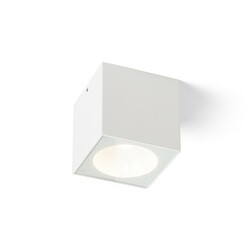 RENDL SENZA SQ stropní bílá čiré sklo 230V LED 6W IP65 3000K R13624