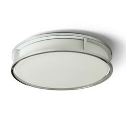 RENDL GRANDE LED 35 stropní opálové sklo/chrom 230V LED 24W IP44 3000K R13678