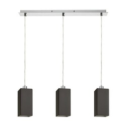 RENDL LIZ III 60 závěsná černá sklo/chrom 230V E27 3x11W R14026