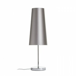 RENDL NYC/CONNY 15/30 stolní Monaco holubí šeď/stříbrné PVC/chrom 230V E27 7W R14051