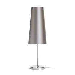RENDL NYC/CONNY 15/30 stolní Monaco holubí šeď/stříbrné PVC/nikl 230V E27 7W R14052