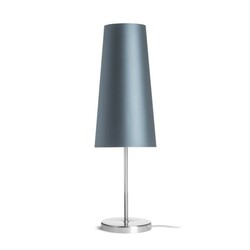 RENDL NYC/CONNY 15/30 stolní Monaco petrolejová/stříbrné PVC/nikl 230V E27 7W R14054