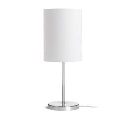 RENDL NYC/RON 15/20 stolní Polycotton bílá/nikl 230V E27 7W R14056