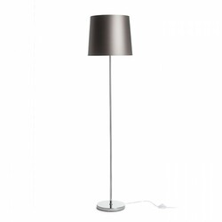 RENDL NYC/CONNY 35 stojanová Monaco holubí šeď/stříbrné PVC/chrom 230V E27 11W R14077