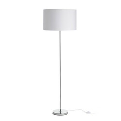 RENDL NYC/RON 40/25 stojanová Monaco holubí šeď/stříbrné PVC/chrom 230V E27 11W R14082