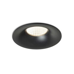 RENDL FLEUR IP54 DIMM zápustné svítidlo černá 230V LED 15W 60° IP54 3000K R14233