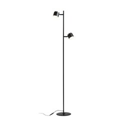 RENDL NOVA II stojanová lampa černá chrom/mléčný akryl 230V LED 2x3.5W 3000K R14277