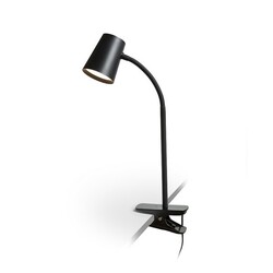 RENDL VERINA DIMM lampa na klipu černá 230V LED 4.5W 100° 3000K R14283